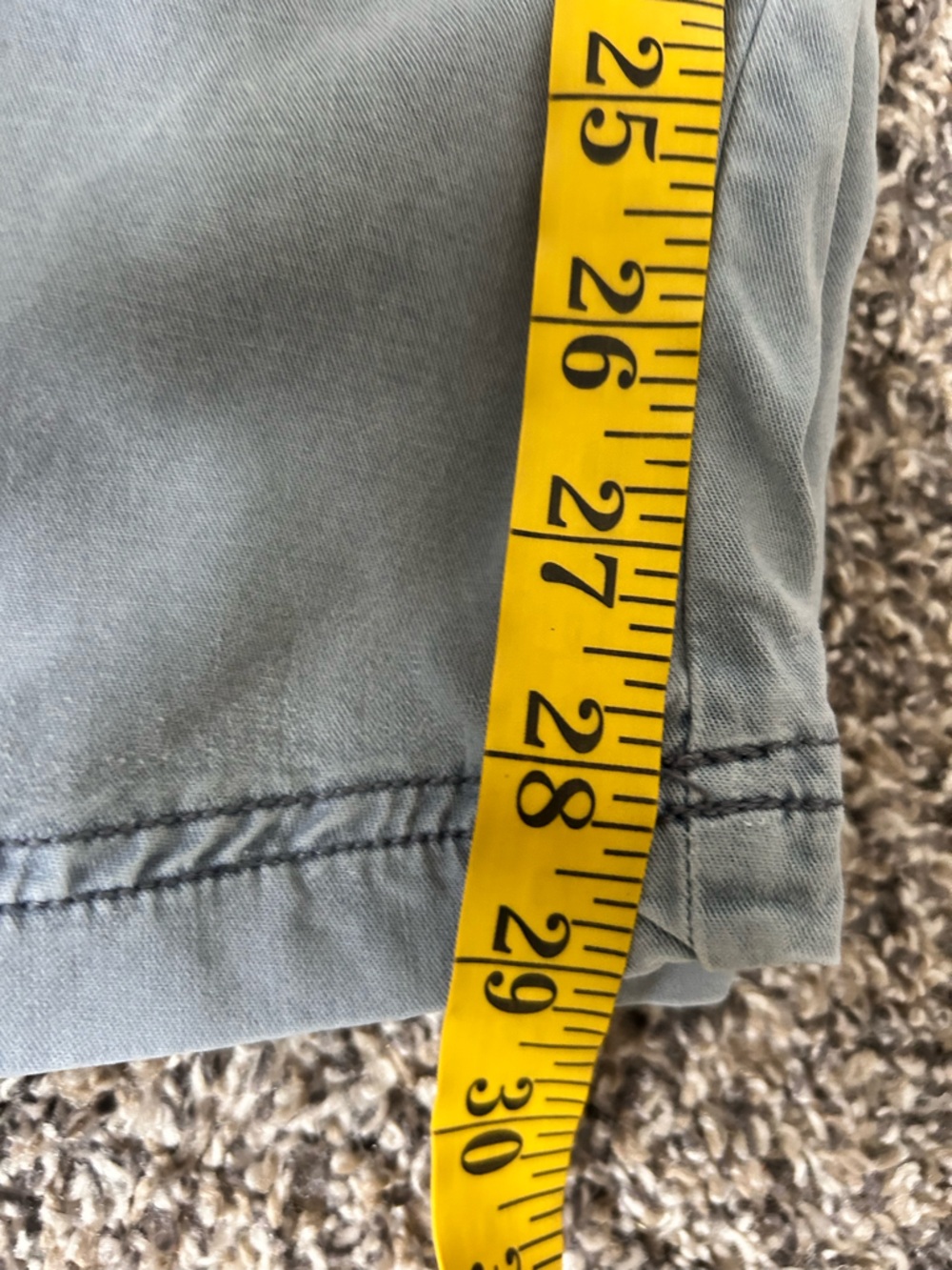 American Eagle Outfitters Light Blue wide leg Cargo Pants size 4 - Picture 10 of 11
